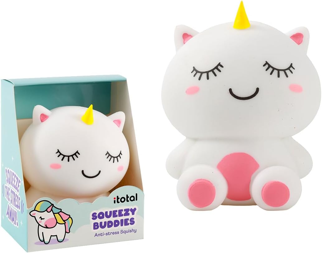 Antistress Morbido Squeezy Buddies Unicorno I-Total