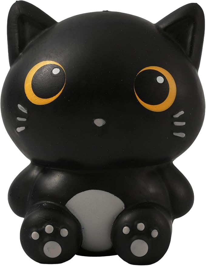 Antistress Morbido Squeezy Buddies Gatto nero I-Total