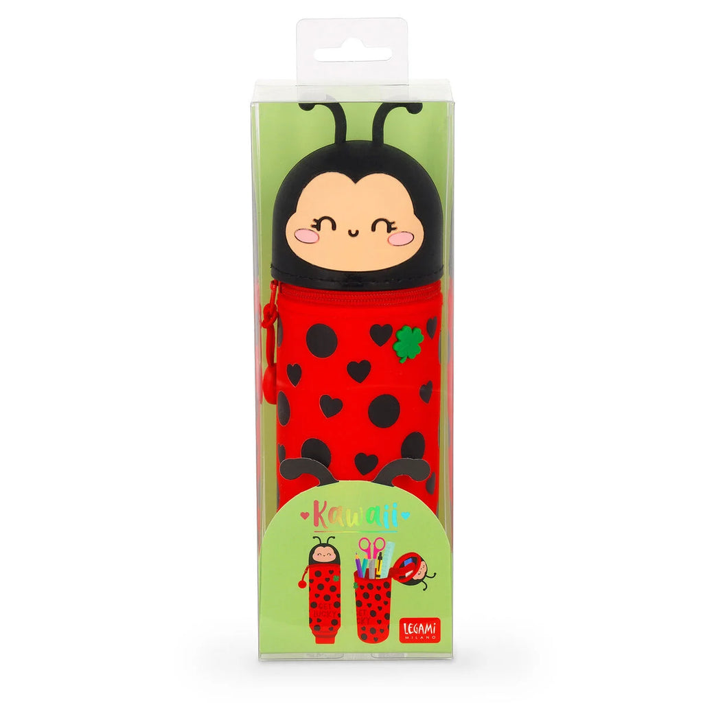 Astuccio 2-in-1 in Silicone Ladybug Get Lucky Legami